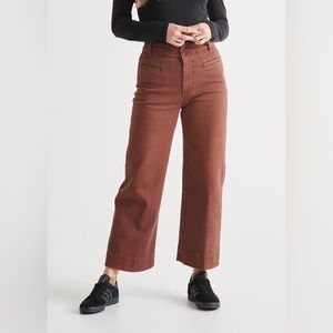 Duer | LuxTwill High Rise Trouser - Copper |